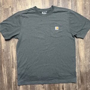 Carhartt Men's Dark Gray Short Sleeve Tee